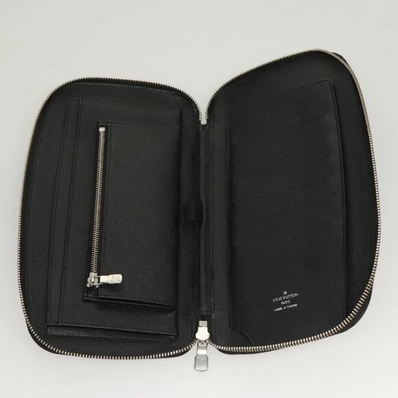 LOUIS VUITTON Taiga Organizer Atoll Travel Case Ardoise M30652 LV Auth 117271 - Picture 10 of 16